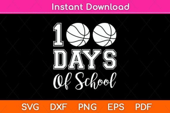 100 Days of School Volleyball SVG Review
