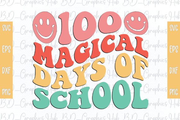 100 Magical Days of School Retro SVG Review