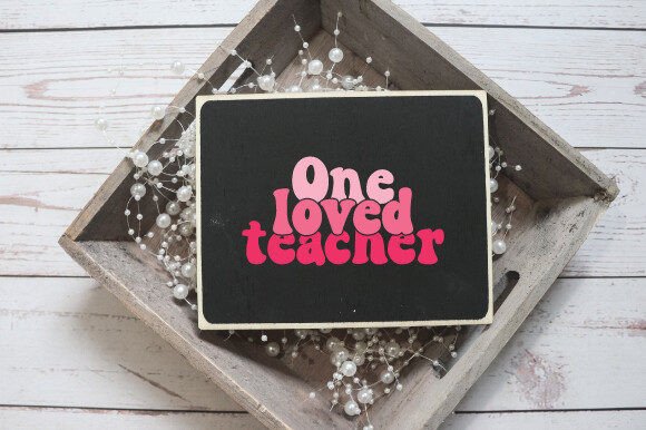 One Loved Teacher Retro SVG: An Embroidery Review