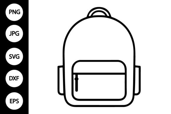 Outline School Backpack SVG: An Embroidery Review