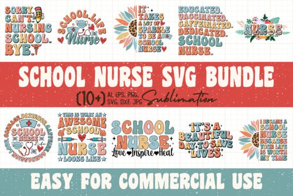 School Nurse SVG PNG Bundle: A Designer’s Review