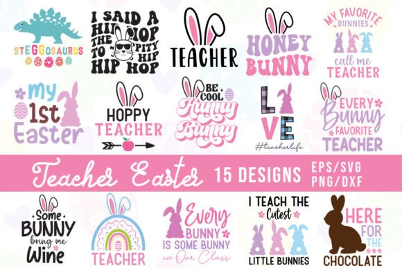Teacher Easter SVG Bundle: Retro Quotes Review
