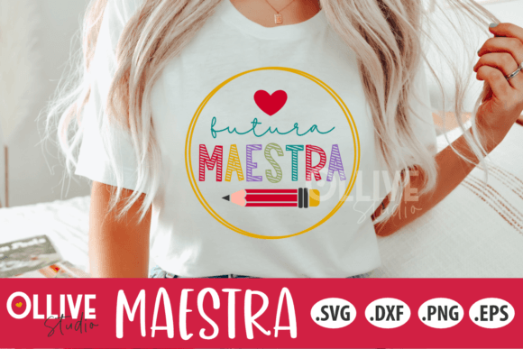 Teacher Spanish SVG Futura Maestra Review