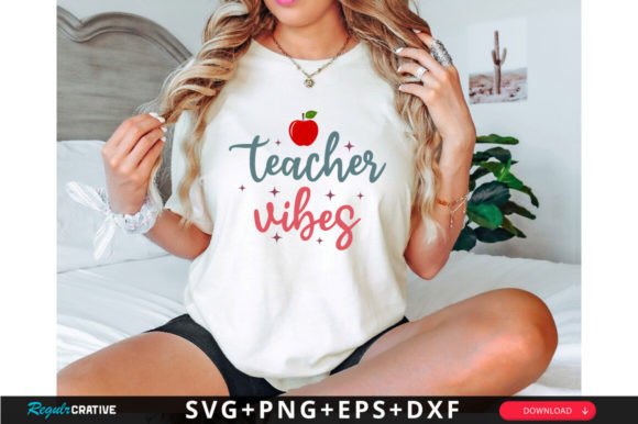 Teacher Vibes SVG Design: An Embroidery Review