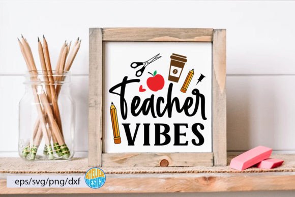 Teacher Vibes SVG Review: Real Embroidery Use