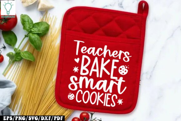 Teachers Bake Smart Cookies Pot Holder Review