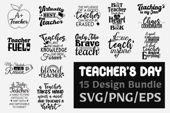 Teacher’s Day SVG PNG Design Bundle Review